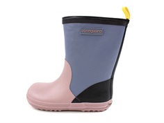 Bundgaard teal/rose/black winter rubber boots Charly High Warm